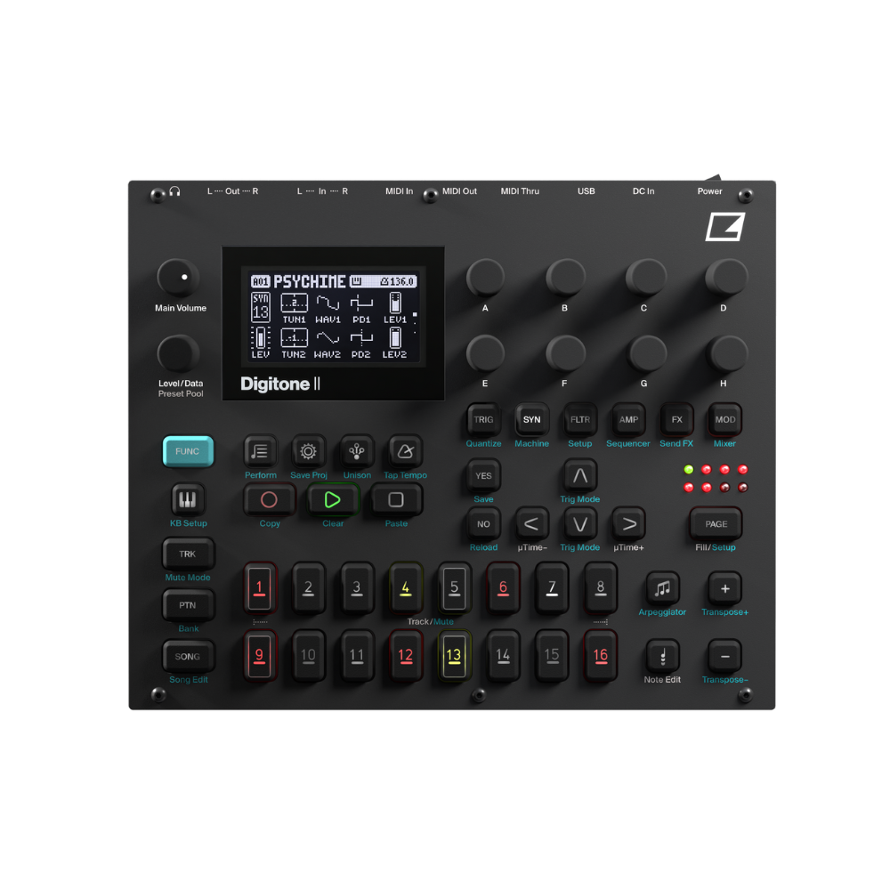 Digitone II 合成器 音源