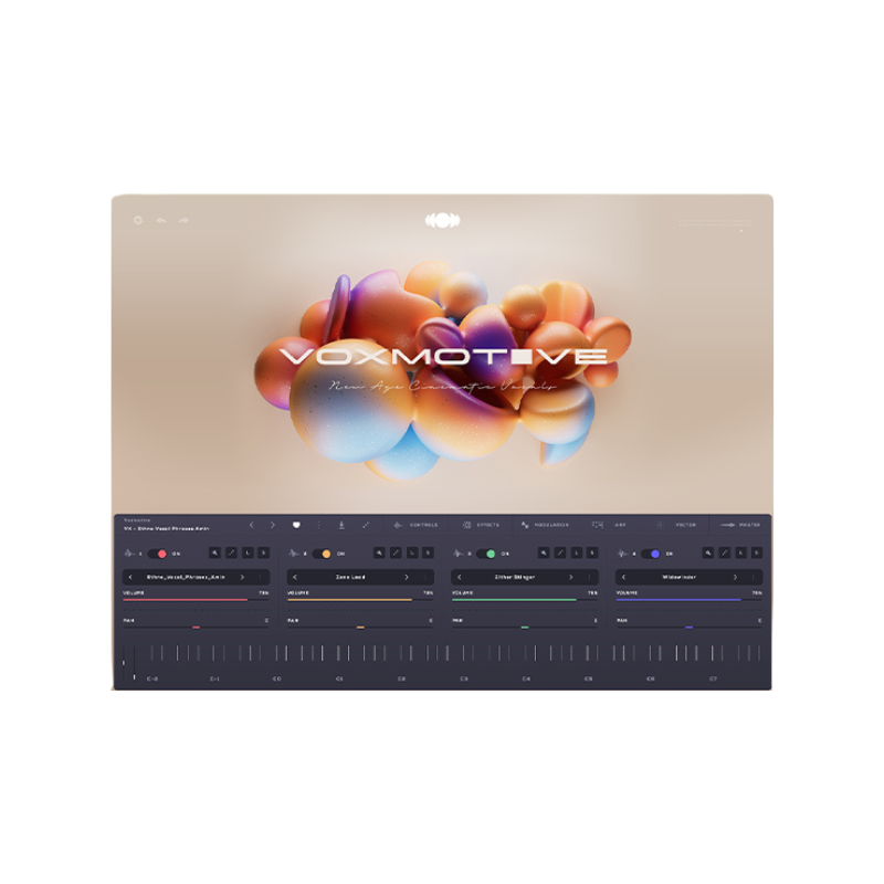 Soundbox Instrument Voxmotive 人聲效果音源 Plugin (下載版)