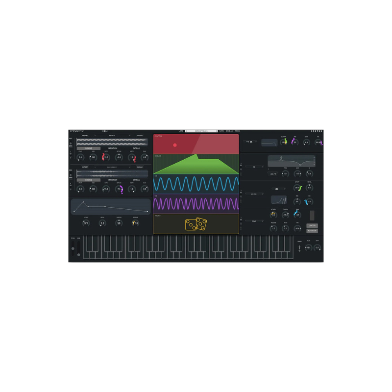 Concept 2 合成器音源軟體 Plugin (下載版)
