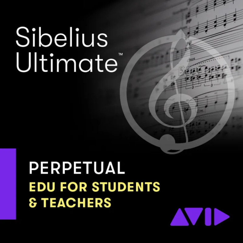 Sibelius Ultimate EDU 樂譜製作軟體 教育版 永久授權版 (下載版)