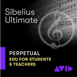 Avid Sibelius Ultimate EDU 樂譜製作軟體 教育版 永久授權版 (下載版) - 教育版軟體
