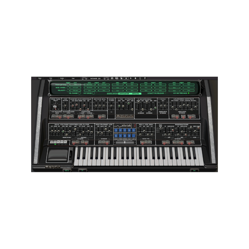 PolyM 合成器音源 Plugin (下載版)