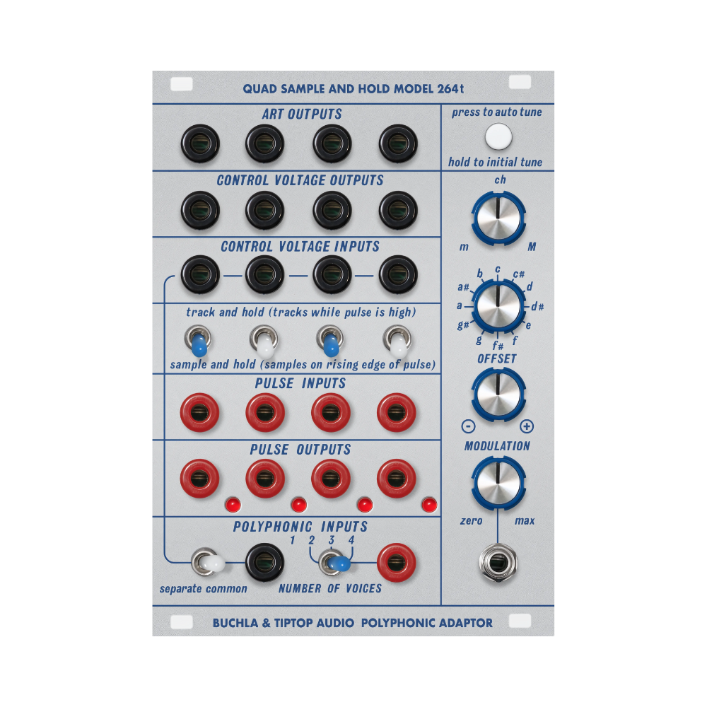Buchla 264t Quad Sample And Hold Model