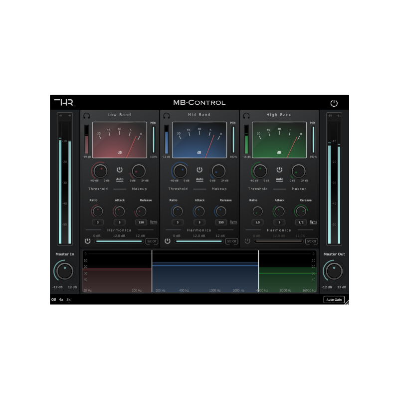 MB-Control 多頻段壓縮器 Plugin (下載版)