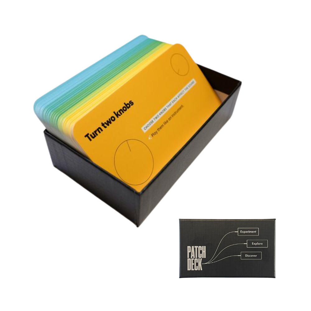 Synth Tips & Techniques Cards 模組化合成器卡牌