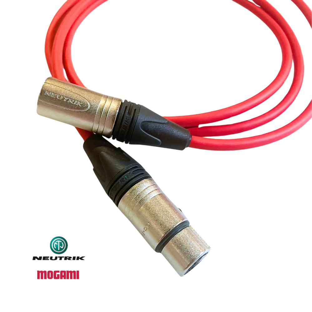 XLR 專業手工導線 彩色線材（2549+Neutrik 麥克風線 音源線）MG-X2549X-C