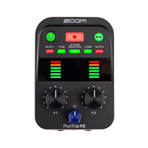 Zoom PodTrak P2 USB 錄音介面 錄音機 - 行動錄音介面