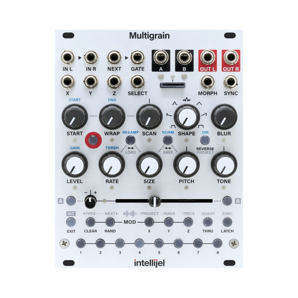 Multigrain Stereo Morphing Granular Sampler 模組化合成器