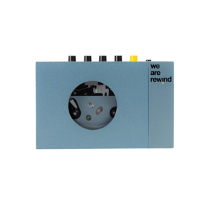 we are rewind Blue Cassette Player Kurt 卡帶播放機 - 卡帶播放器