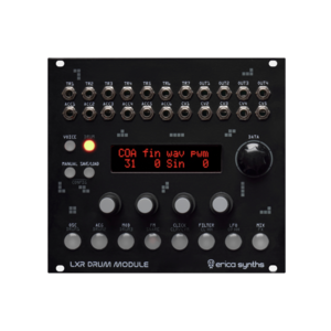 Erica Synths LXR Drum Module Eurorack - Drum Module
