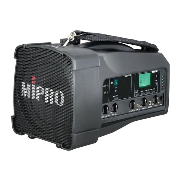 MIPRO MA-100/ACT-32H×1 肩掛式單頻道喊話器 UHF/5.8Ghz 可選 - 無線麥克風系統