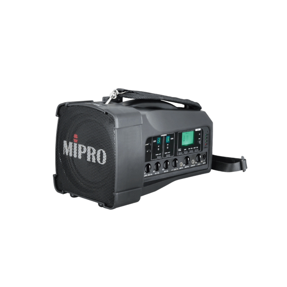 MA-100D/ACT-32H×2 肩掛式雙頻道喊話器 UHF/5.8Ghz 可選