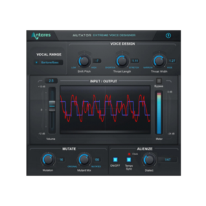 Antares AutoTune Mutator 人聲設計效果器 Plugin (下載版) - 效果器軟體 Plugin
