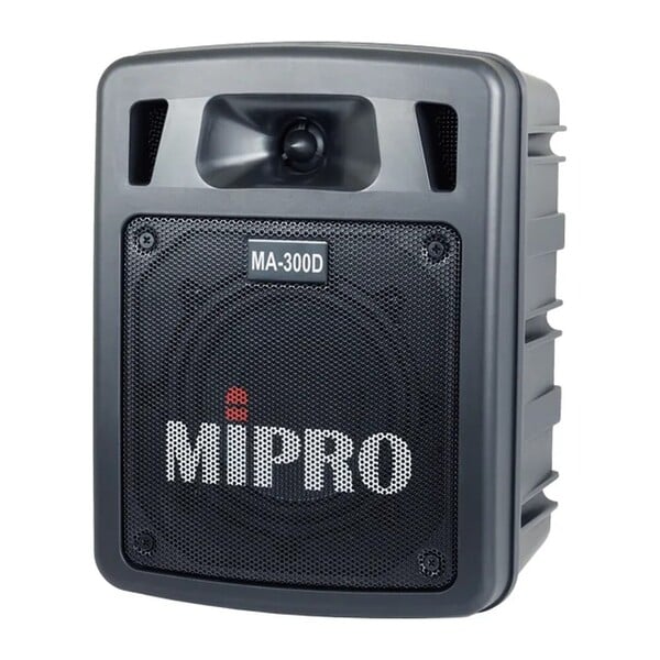 MIPRO MA-300D/ACT-32H×2 迷你型雙頻道手提擴音機 UHF/5.8Ghz 可選 - 無線麥克風系統