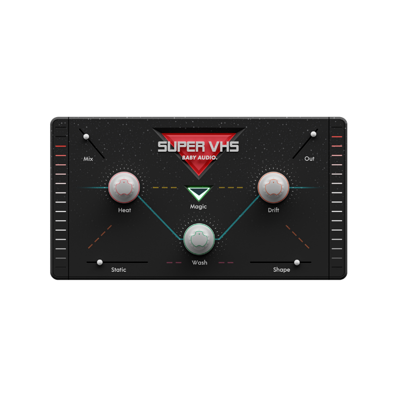Super VHS 復古失真效果器 Plugin (下載版)