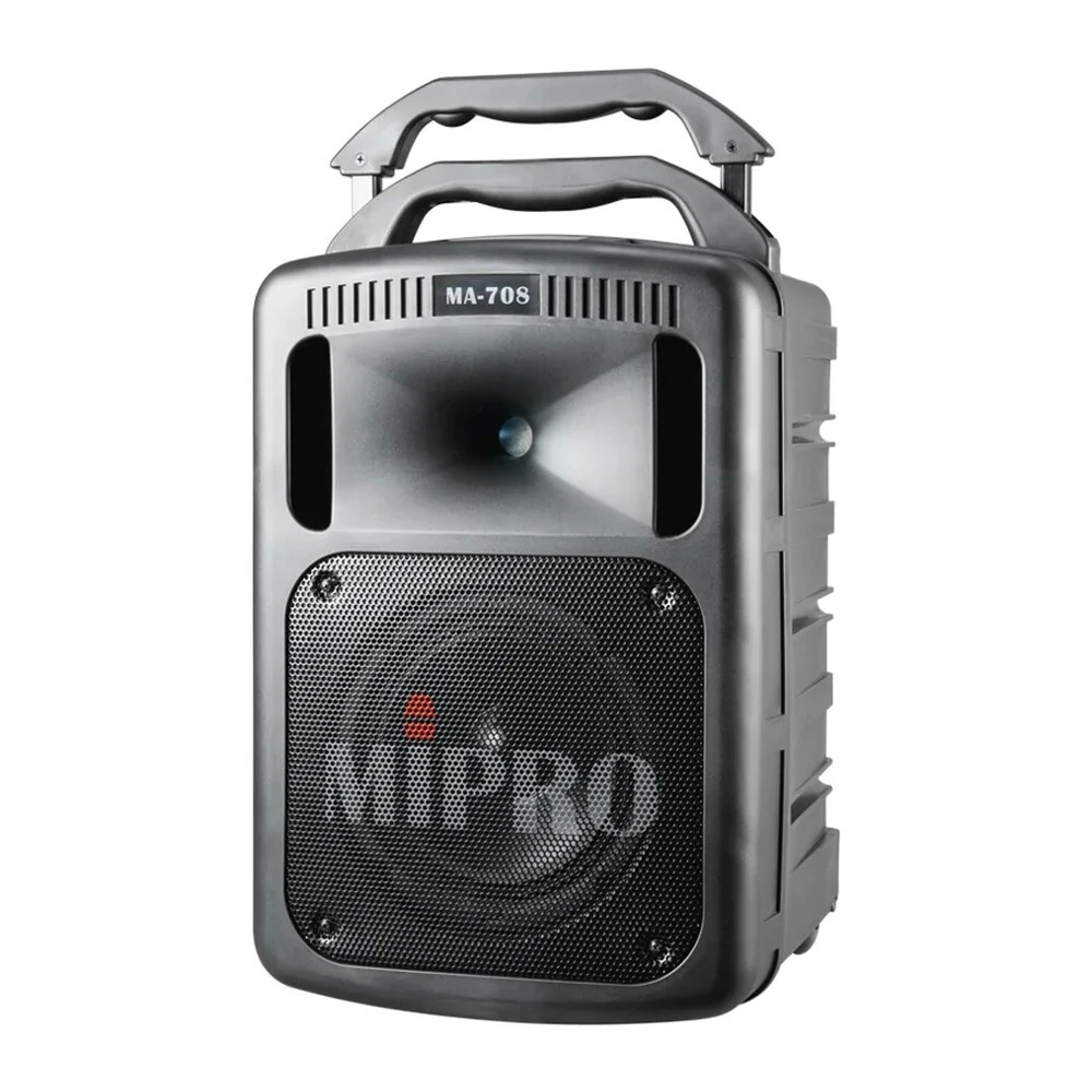 MIPRO MA-708 ACT-32Hr 豪華型攜帶式無線擴音機 雙無線麥克風 - 主圖