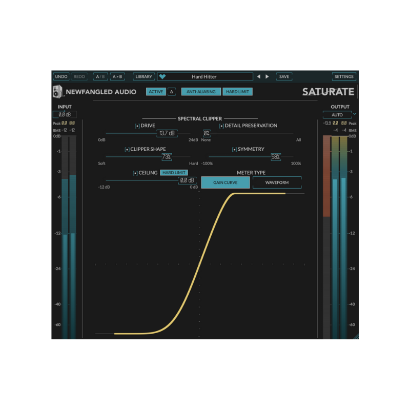 Newfangled Audio Saturate 飽和失真效果器 Plugin (下載版)