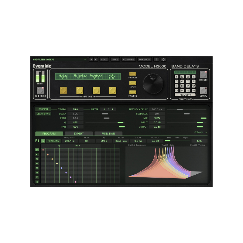 H3000 Band Delays MKII Delay 效果器 Plugin (下載版)