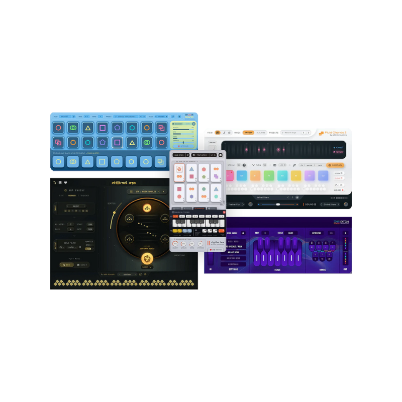Bundle MIDI 序列 節奏生成效果器 套組 Plugin (下載版)