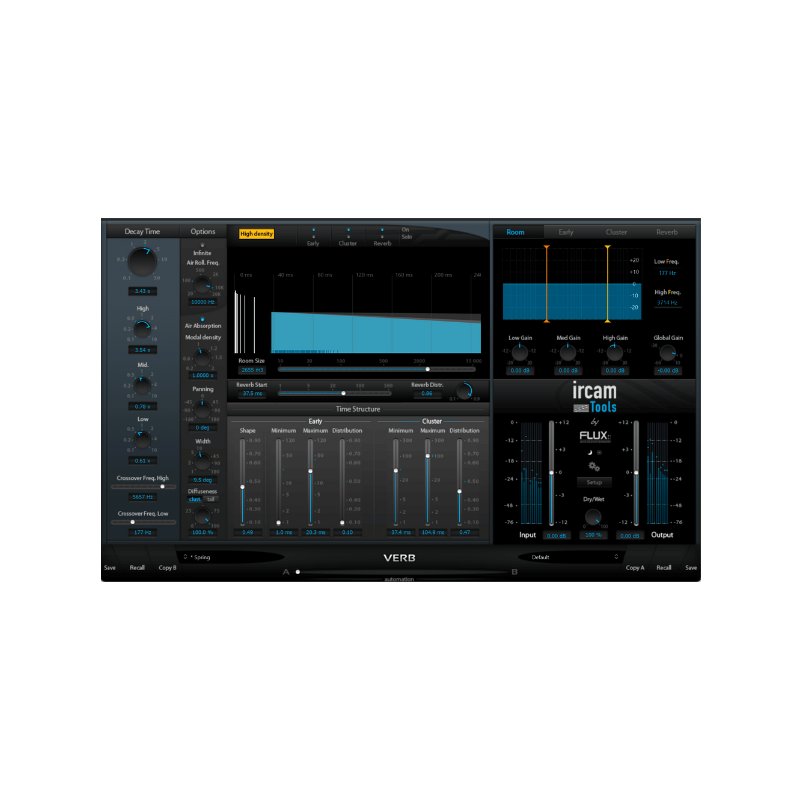 FLUX Ircam Verb Reverb 效果器 Plugin (下載版) - 效果器軟體 Plugin