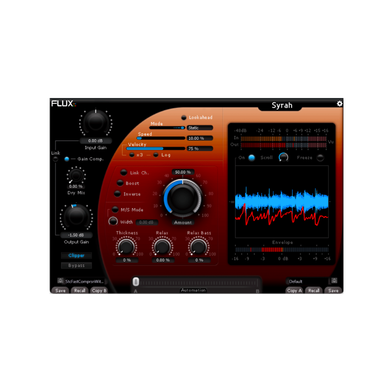 FLUX Syrah 壓縮器 效果器 Plugin (下載版) - 效果器軟體 Plugin