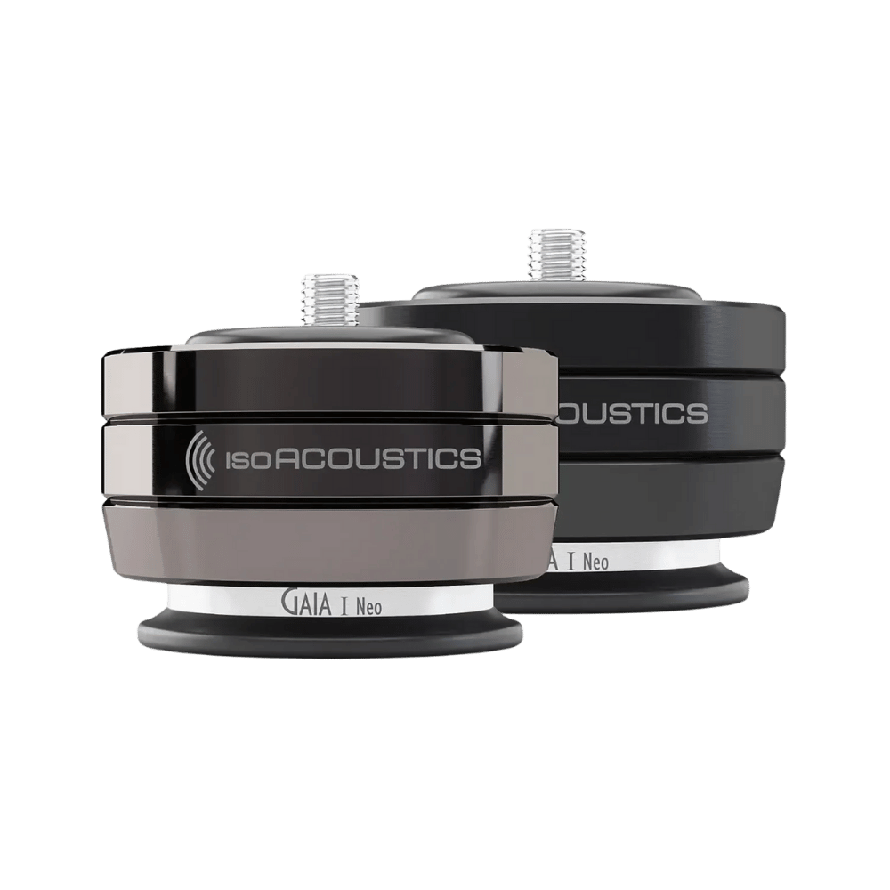 IsoAcoustics GAIA I Neo (消光黑 / 暗鉻) 落地式喇叭架 一組四個 - 喇叭支架