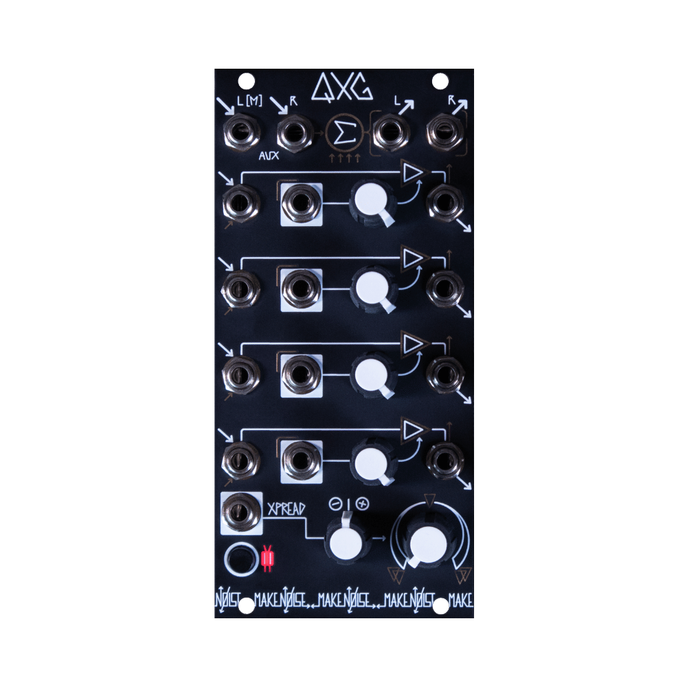 Make Noise QXG Quad Stereo Low Pass Gate - Utility