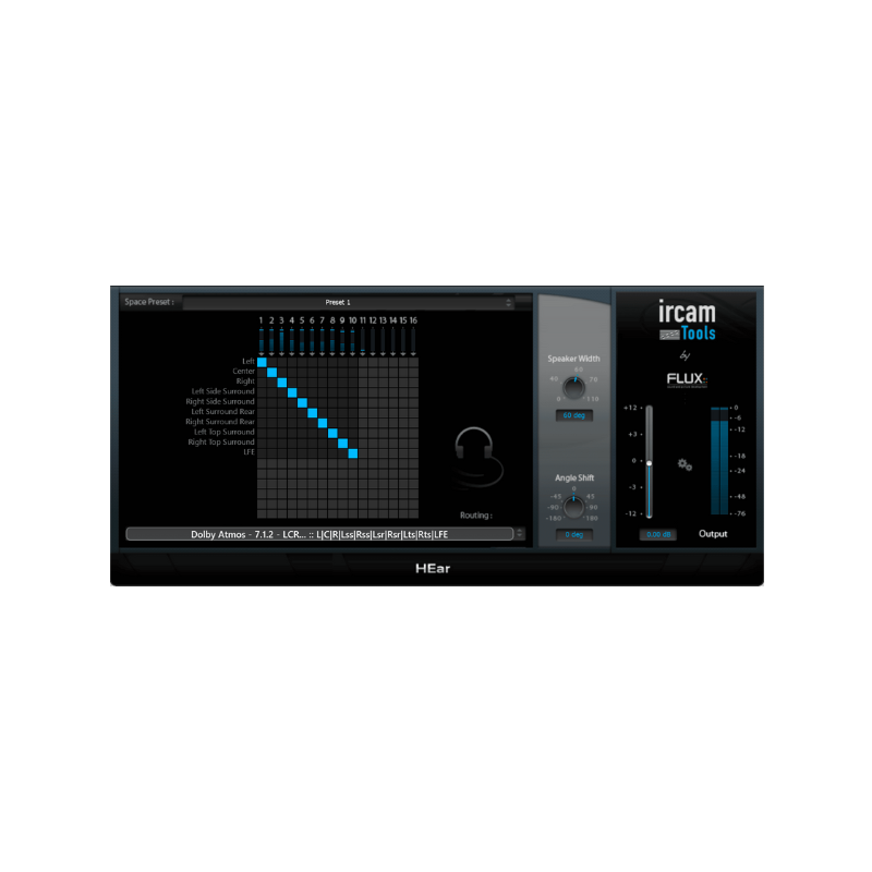 FLUX Ircam HEar 雙耳 立體聲編碼工具 效果器 Plugin (下載版) - 效果器軟體 Plugin