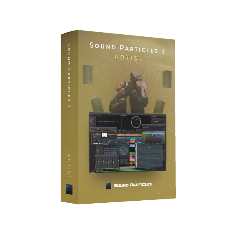 Sound Particles Sound Particles 3 Artist 沉浸式混音音效軟體 創作者版 永久授權版 (下載版) - 多聲道 / 空間音訊處理