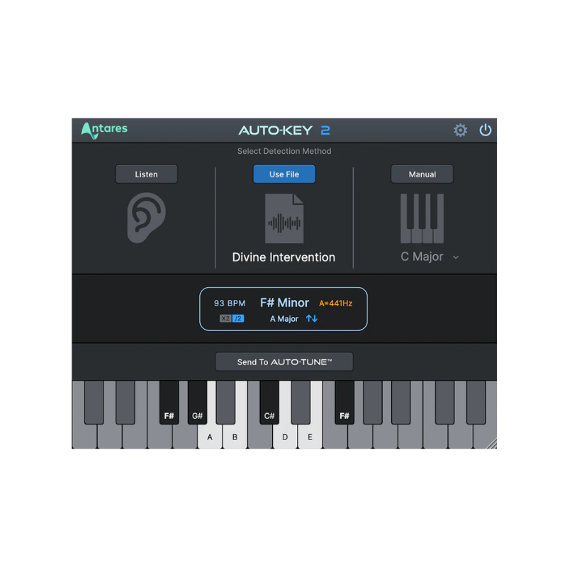 Antares AutoKey 2 調性分析 Plugin (下載版) - 效果器軟體 Plugin