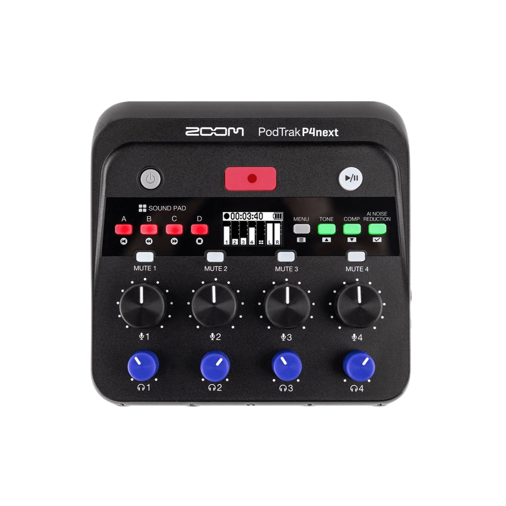 P4next Podcast 錄音介面 P4