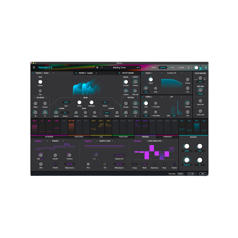 Arturia Pigments 6 合成器音源 Plugin (下載版) - 音源軟體 Plugin 
