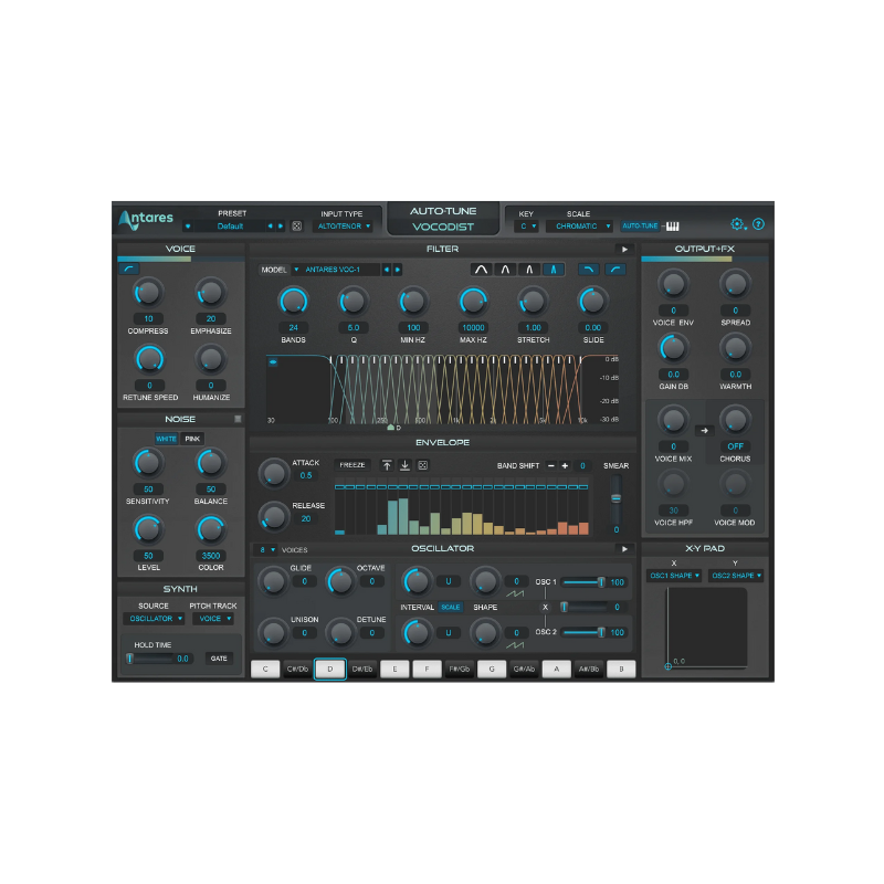 Antares Auto-Tune Vocodist 人聲 聲碼效果器 Plugin (下載版) - 效果器軟體 Plugin