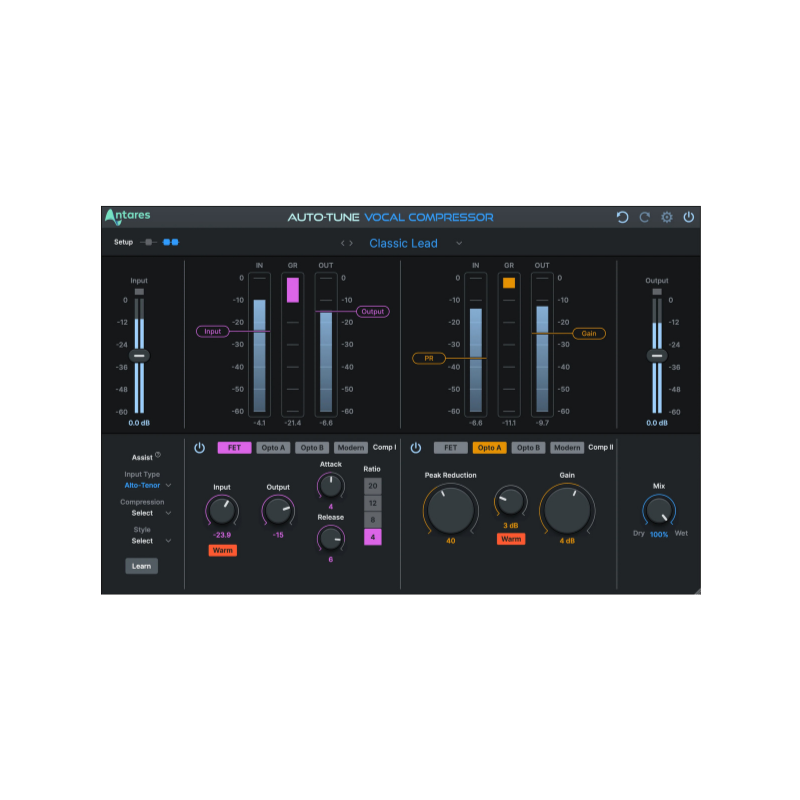 Antares Auto-Tune Vocal Compressor 人聲壓縮器 Plugin (下載版) - 效果器軟體 Plugin