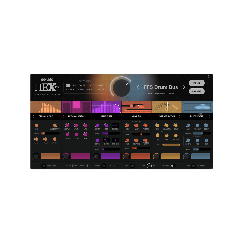 Hex FX 綜合效果器 Plugin (下載版)