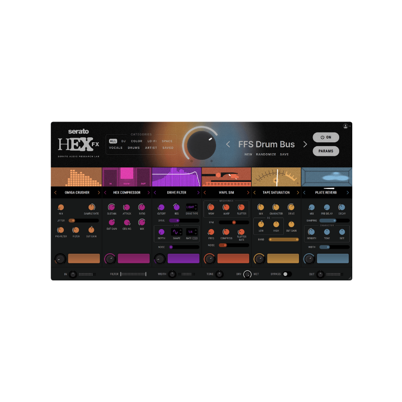 Serato Hex FX 綜合效果器 Plugin (下載版) - 效果器軟體 Plugin