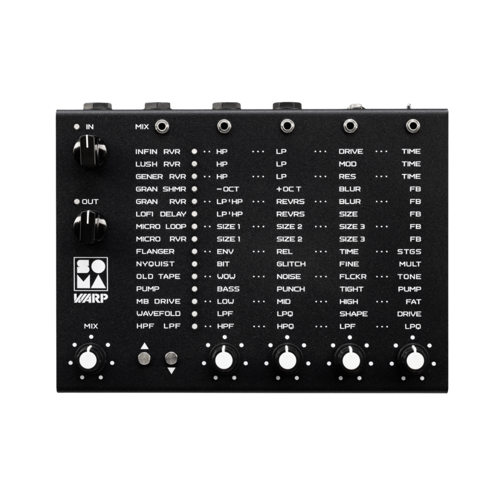 SOMA Laboratory Warp 綜合效果器 - Reverb / Delay