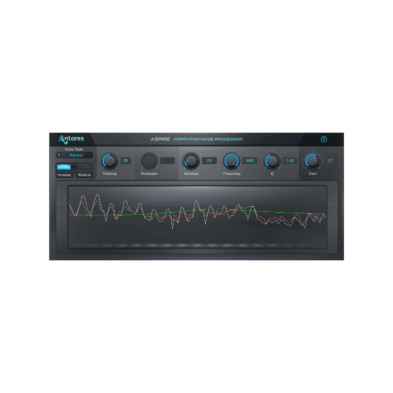  Auto-Tune Aspire 呼吸聲控制處理 效果器 Plugin (下載版)