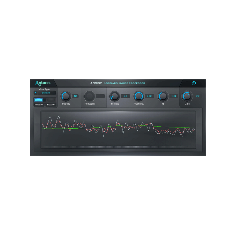 Antares  Auto-Tune Aspire 呼吸聲控制處理 效果器 Plugin (下載版) - 效果器軟體 Plugin