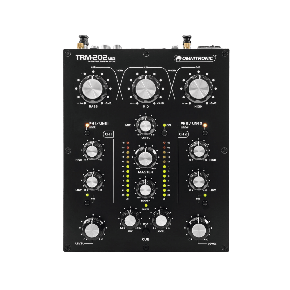 Omnitronic TRM-202 MK3 混音器 - DJ 混音器
