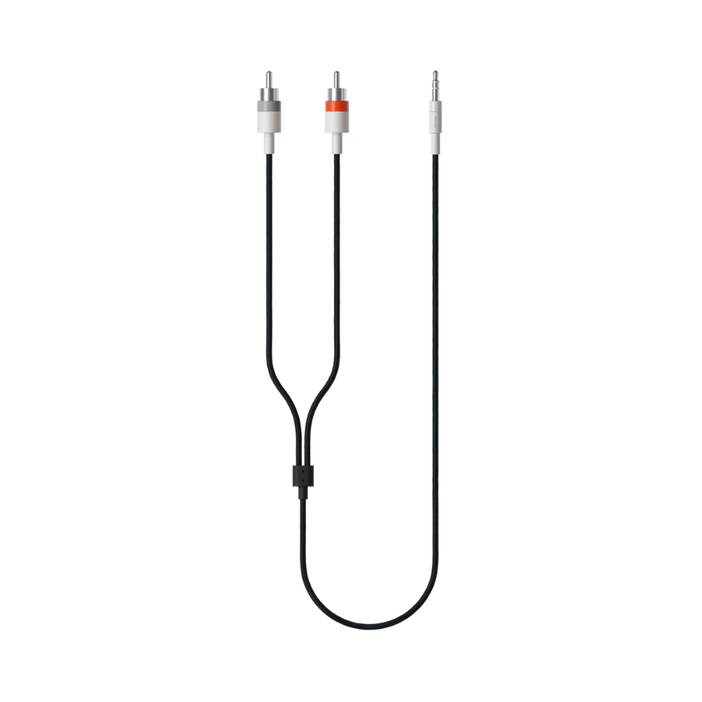 teenage engineering 3.5-RCA Textile Audio Splitter Cable - RCA 音源線 