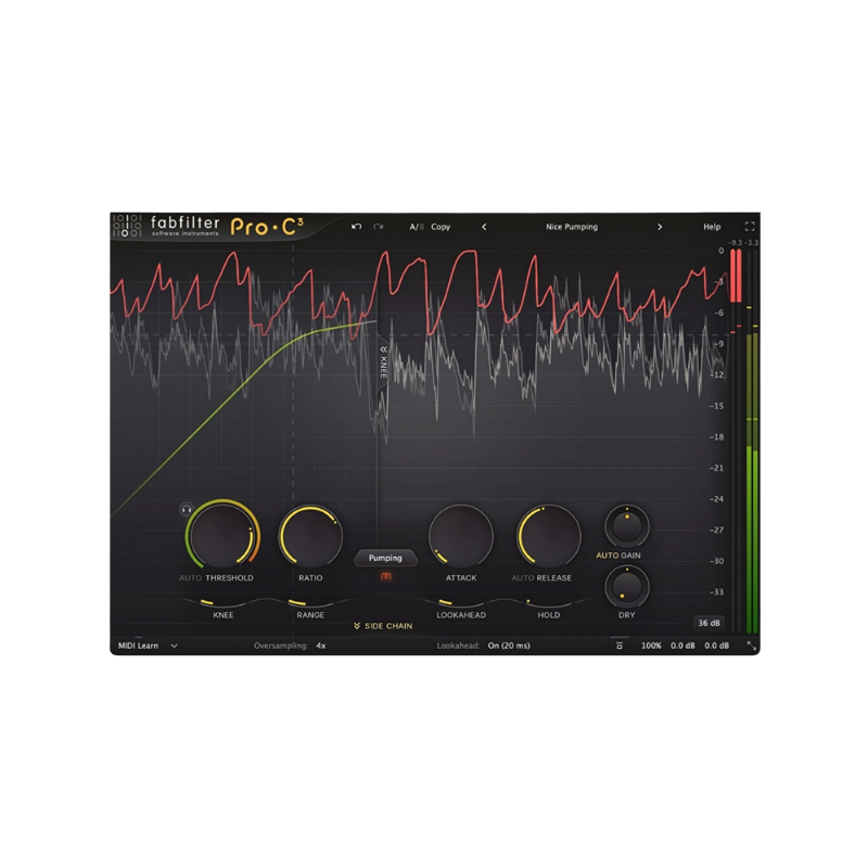 FabFilter Pro-C 3 壓縮器 效果器 Plugin (下載版) - 效果器軟體 Plugin