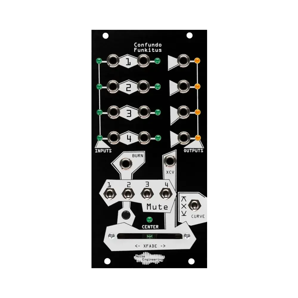 Noise Engineering Confundo Funkidos 機率節奏 Crossfader 模組 - Drum Module