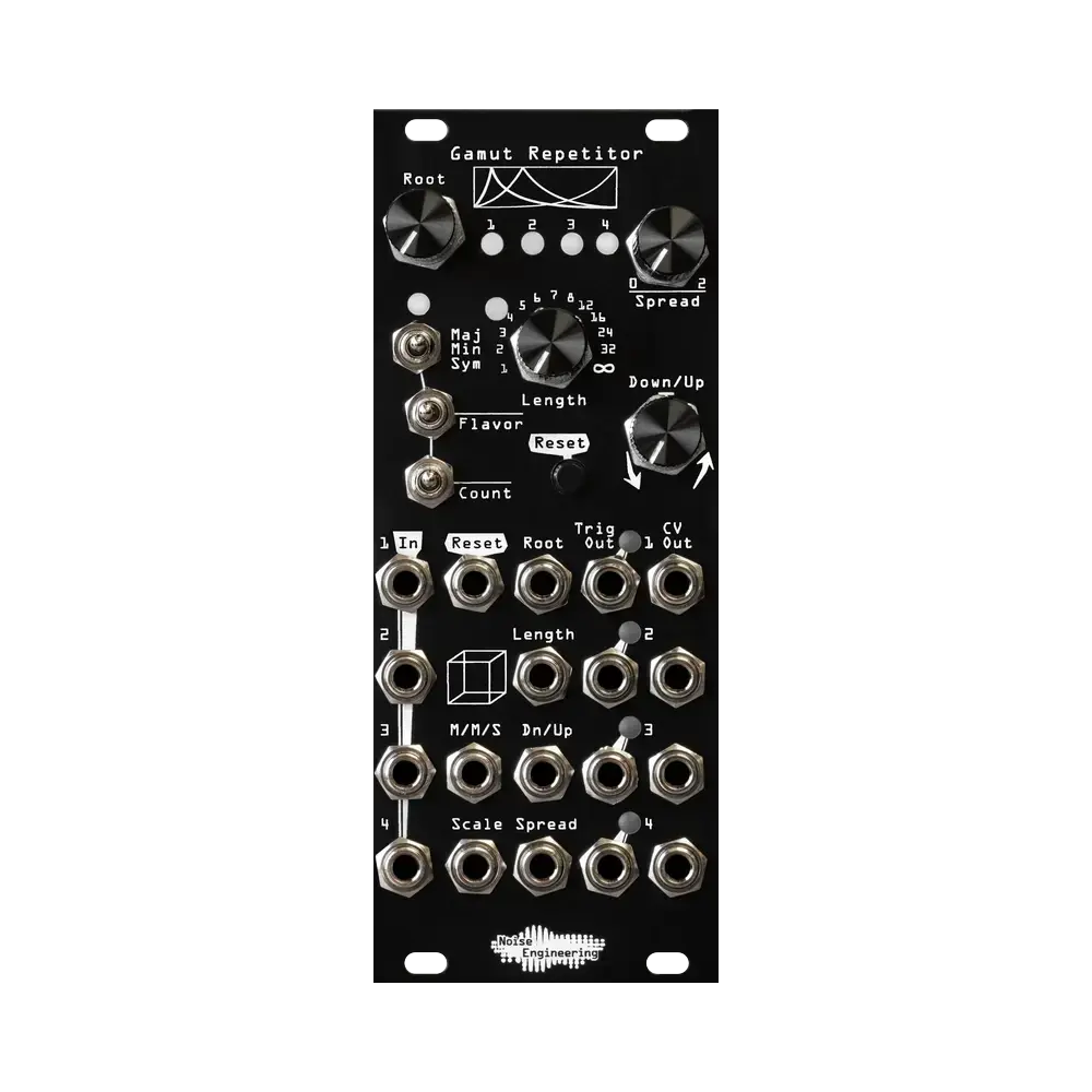 Noise Engineering Gamut Repetitor 四聲道機率量化 CV 序列器 - 主圖