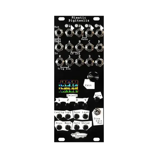 Noise Engineering Mimetic Digitwolis 四聲道 CV 序列器模組 - Drum Module