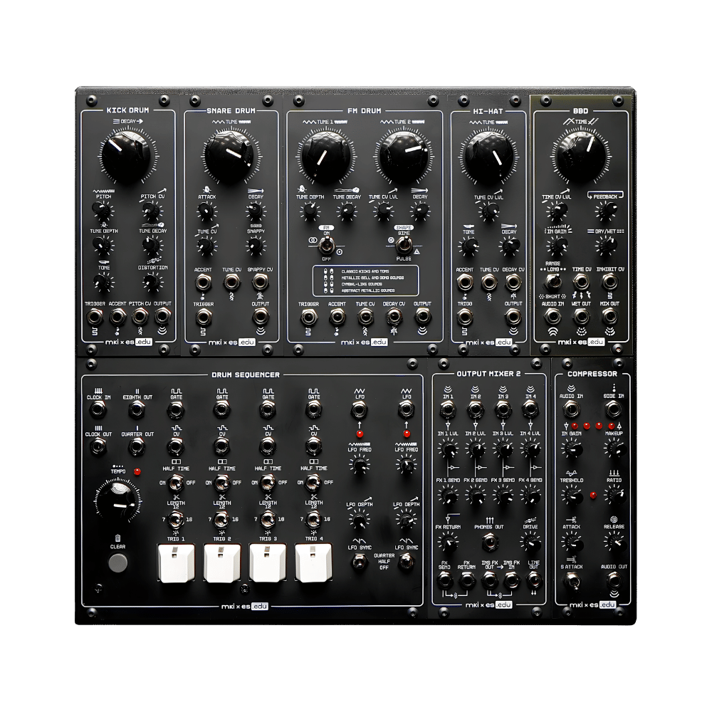 Erica Synths KONSTRUKT-8 EDU DIY Drum System 模組化合成器系統 - 產品圖片 1