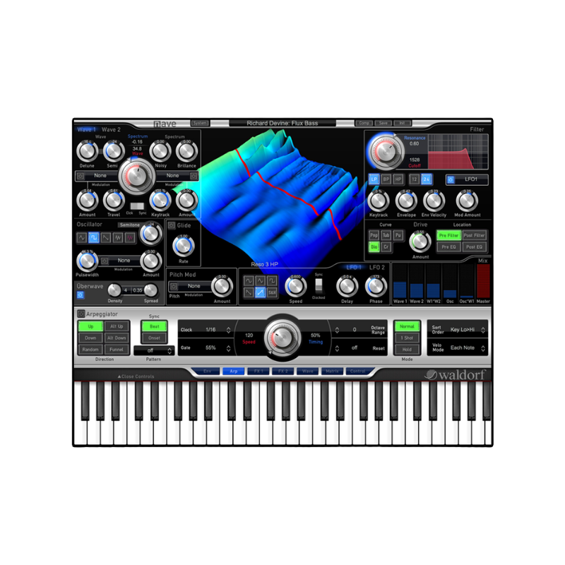 Nave Wavetable 波表合成器音源軟體 Plugin (下載版)