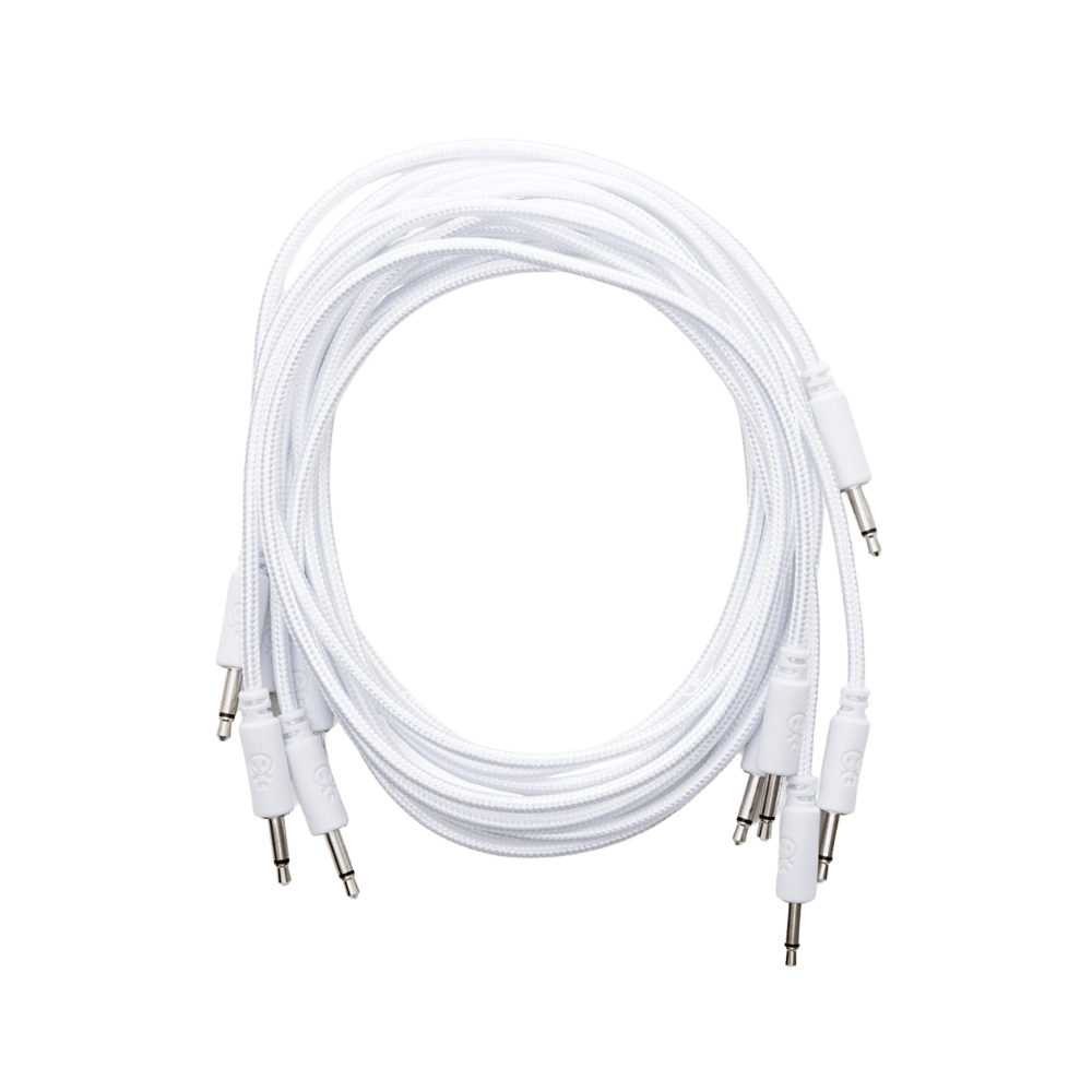 60CM Patch Cable 編織線 CV線 Eurorack 模組化合成器線材 一包五條