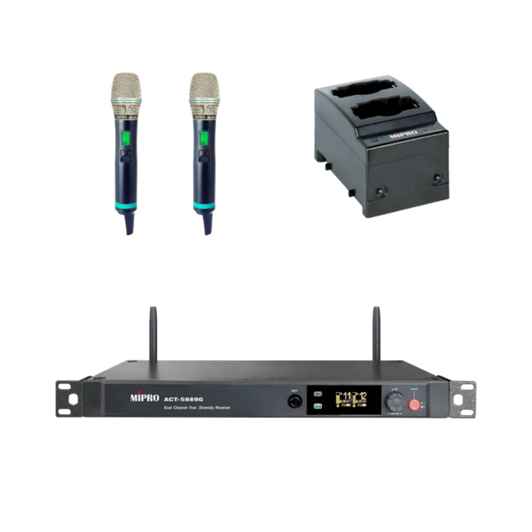MIPRO ACT-5889G ACT-580H*2 MP-820*1 無線麥克風系統 - 無線麥克風系統