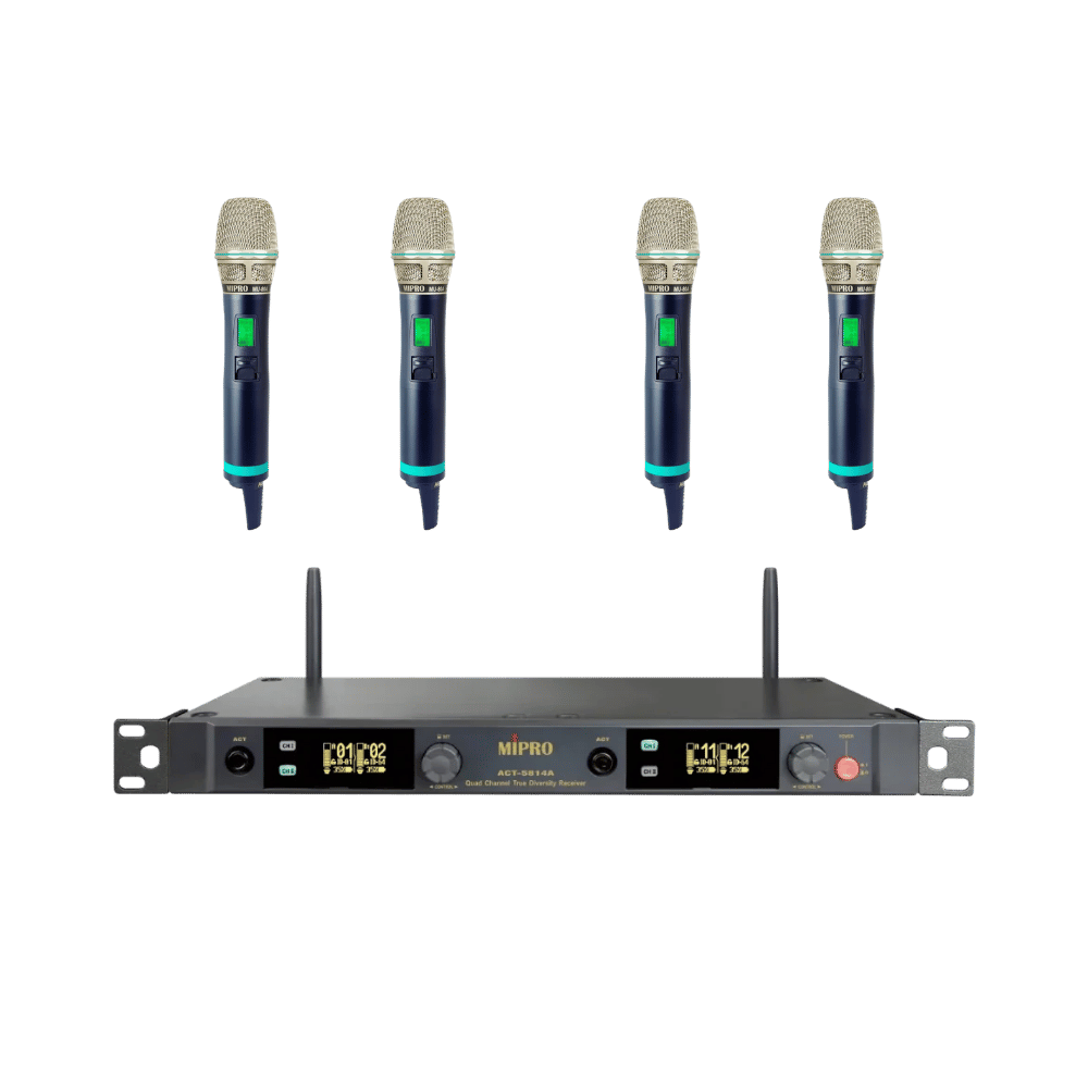 ACT-5814A ACT-580H*4 無線麥克風系統